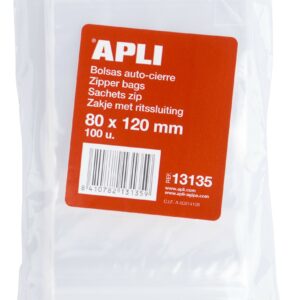 APLI 13135 busta in plastica Trasparente 1 pz