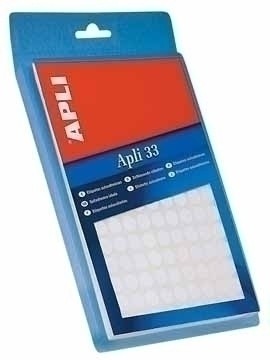 APLI Lables A5 Print&Write 19 x 40mm etichetta autoadesiva Bianco 595 pz