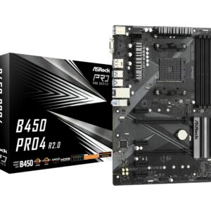 ASROCK B450 PRO4 R2.0 (AM4) (D)