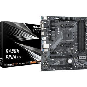 ASROCK B450M PRO4 R2.0(AM4) (D)