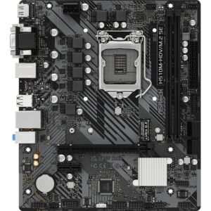 Asrock Mb H510, H510M-Hdv/M.2 Se, Lga 1200, 2Ddr4, M.2, Glan, Vga/Dvi/Hdmi