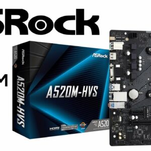 ASROCK SCHEDA MADRE A520M-HVS 2X DDR4 VGA/HDMI SOCKET AM4