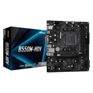 ASROCK SCHEDA MADRE B550M-HDV 2X SLOT DDR4 VGA/DVI-D/HDMI SOCKET AM4