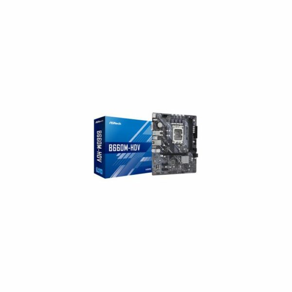 ASROCK SCHEDA MADRE B660M-HDV 2X DDR4 VGA/HDMI/DISPLAY-PORT SK 1700