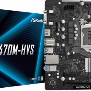 ASROCK SCHEDA MADRE H470M-HVS 2X DDR4 VGA/HDMI SOCKET 1200