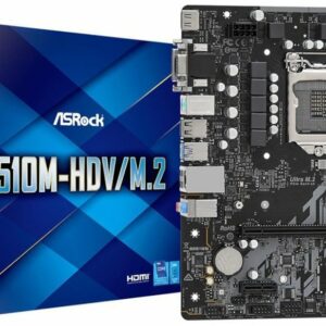 ASROCK SCHEDA MADRE H510M-HDV/M.2 2x SLOT DDR4 DVI-D/VGA/HDMI SOCKET 1200