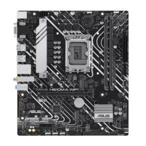 Asus Mb H610, Prime H610M-A Wifi, Lga 1700, Wifi, 90Mb1G00-M0Eay0