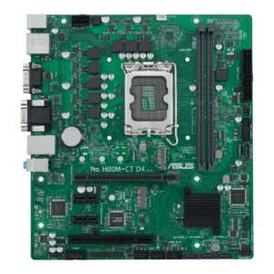 Asus Mb H610, Pro H610M-C D4-Csm, Lga 1700, 90Mb1A30-M0Eayc