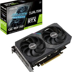 ASUS SCHEDA VIDEO NVIDIA GEFORCE DUAL RTX 3060TI V2 OC EDITION 8GB GDDR6 LHR HDMI/DISPLAY-PORT DUAL-RTX3060TI-O8G-V2