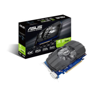 ASUS SCHEDA VIDEO NVIDIA GEFORCE GT1030 2GB GDDR5 DVI-D/HDMI PH-GT1030-O2G