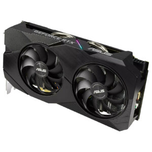 ASUS SCHEDA VIDEO NVIDIA GEFORCE RTX 2060 EVO OC EDITION 12GB GDDR6 DVI-D/HDMI/DIAPLSY-PORT DUAL-RTX2060-O12G-EVO