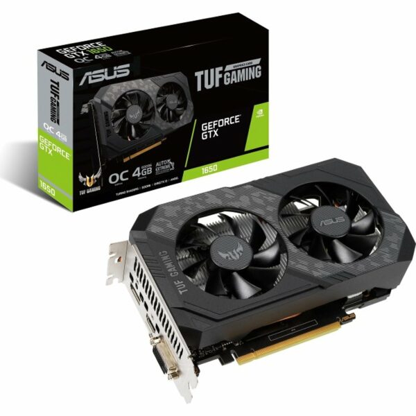 ASUS SCHEDA VIDEO NVIDIA GTX 1650 TUF P-GAMING OC 4GB GDDR6 HDMI/DISPLAY-PORT 90YV0EZ2-M0NA00