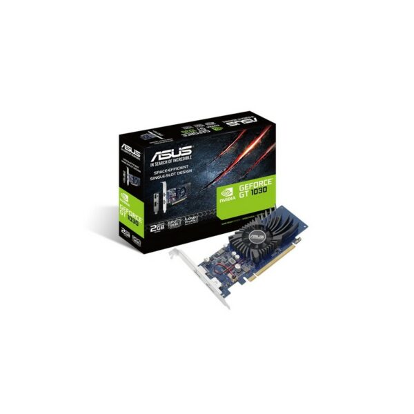 ASUS SCHEDA VIDEO VGA NVIDIA GEFORCE GT1030 2GB GDDR5 HDMI/DISPLAY-PORT GT1030-2G-BRK