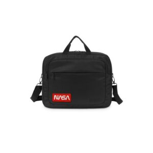 ATLANTIS BORSA NOTEBOOK THE MOON PROJECT BAG 15,6" BLACK LOGO NASA WORM NS-KLM12