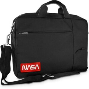 ATLANTIS BORSA NOTEBOOK THE MOON PROJECT BAG 15,6" BLACK LOGO NASA WORM NS-KLM180705-B