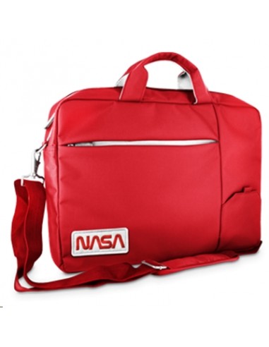 ATLANTIS BORSA NOTEBOOK THE MOON PROJECT BAG 15,6" RED LOGO NASA WORM NS-KLM180705-C