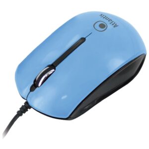 ATLANTIS MINI MOUSE USB  1000DPI AZZURRO P009-KM23-BL