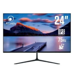 ATLANTIS MONITOR IPS LED 24" FULL HD 5MS MULTIMEDIALE VGA/HDMI/DISPLAY-PORT A05-HE24I-VHDM