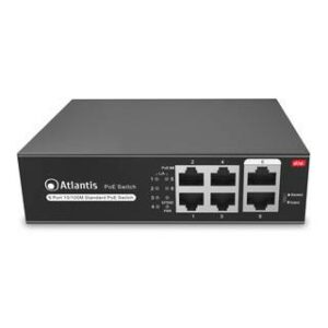 ATLANTIS SWITCH DI RETE PoE 4P 10/100 A02-F6P4-65W