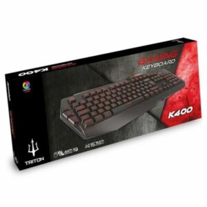 ATLANTIS TASTIERA GAMING TRITON K400 LED USB P013-K400