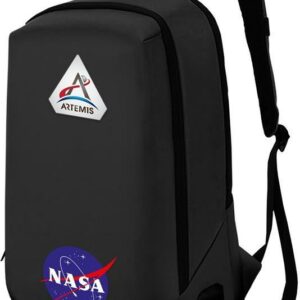 ATLANTIS ZAINO NOTEBOOK THE MOON PROJECT BAG 15,6" BLACK LOGO NASA PROGETTO ARTEMIS NS-KLB200504-B