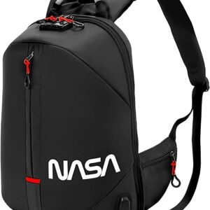 ATLANTIS ZAINO NOTEBOOK THE MOON PROJECT BAG 15,6" BLACK LOGO NASA WORM NS-KLB190407-A