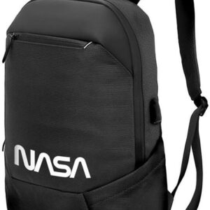 ATLANTIS ZAINO NOTEBOOK THE MOON PROJECT BAG 15,6" BLACK LOGO NASA WORM NS-KLB200311-A