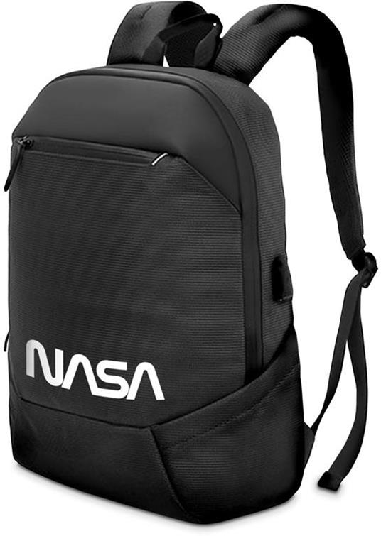 ATLANTIS ZAINO NOTEBOOK THE MOON PROJECT BAG 15,6" BLACK LOGO NASA WORM NS-KLB200311-A