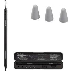 Active Stylus Pen 8.9Xl167Mm Mpp2.0 4096 Pressure 2 Bott.Black