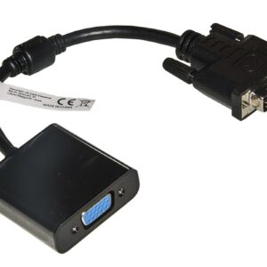 Adattatore Attivo Video Dvi-D 24+1 Maschio / Vga 15 Poli Femmina