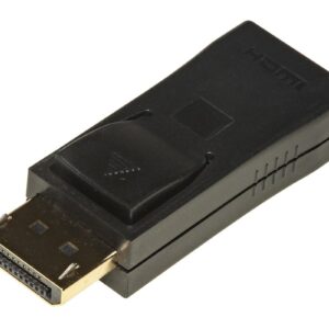 Link Adattatore Displayport 1.2 Maschio - Hdmi 1.4 Femmina Contatti Dorati 4K@30Hz