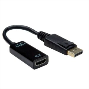 Adattatore Dp-Hdmi M/F Hq 4K 2160P Con Cavo Value