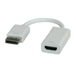 Adattatore Dp-Hdmi M/F Hq Con Cavo Roline