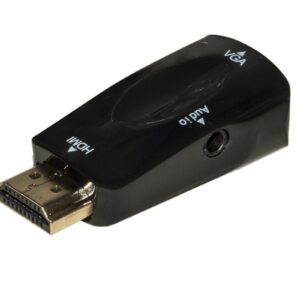 Adattatore Hdmi Maschio A Vga Femmina Con Audio 3,5 Mm