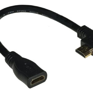 Adattatore Hdmi Maschio/Femmina Angolo 90° Verso Sinistra Cm 15