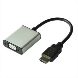 Adattatore Hdmi-Vga M/F + Audio Con Cavo Value