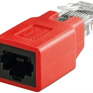 Adattatore Incrociato Per Cavi Rete Rj45 Utp Non Schermato Cat 5E