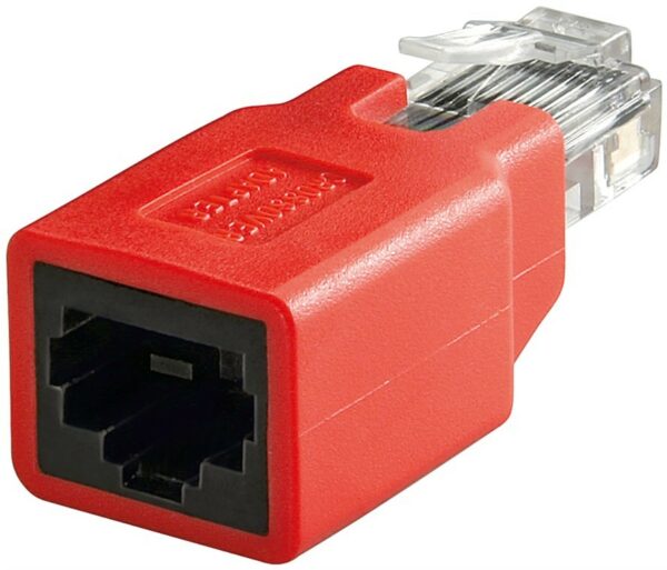 Adattatore Incrociato Per Cavi Rete Rj45 Utp Non Schermato Cat 5E