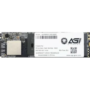 Agi Ssd Interno M.2 2Tb Pcie 2280 Gen. 3X4 Read/Write 3500/3270 - Dram Cache