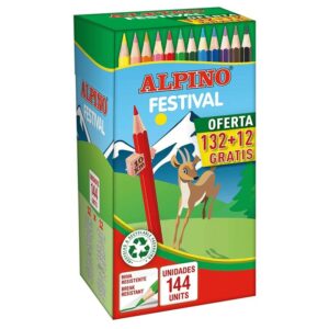 Alpino C0131144 pastello colorato Multicolore 144 pz