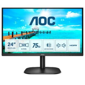 Mon 23,8Va Vga Hdmi Dvi 4Ms Mm Aoc 24B2Xda