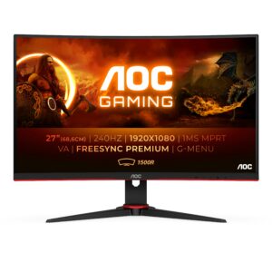 Aoc Monitor 27 16:9 Va Fhd 1Ms 240Hz 300Cdm, Dp/Hdmi