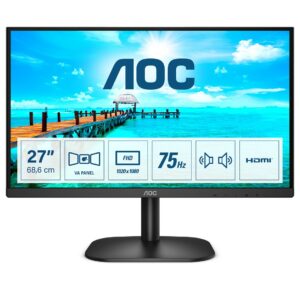 Aoc Monitor 27 Led Va 16:9 Fhd 250 Cdm, Dvi Multimediale  Ts