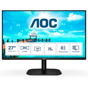 Mon 27"Va Hdmi Vga Dvi 27B2Dm 4Ms Aoc 27B2Dm Frameless  Low Blue Mode