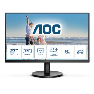 Mon 27Va Qhd Hdmi Dp Mm  2 X Hdmi Aoc Q27B3Ma