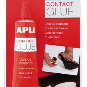 Apli Colla Contact 40ml - Quick Dry - Resistente all acqua e al calore - Trasparente