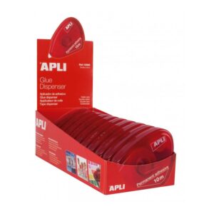 Apli Espositore da 10 Biadesivi 8 mm x 10 m