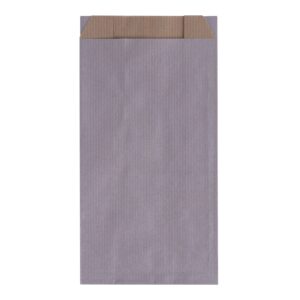 Apli Silver Buste Kraft 11x21x5 - Carta Kraft 50g/m² - Riutilizzabili e Riciclabili - Confezione da 250