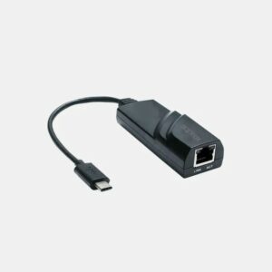 Approx Adattatore da USB-C a RJ-45 - Trasferimento fino a 1000 Mbps - Cavo da 19 cm