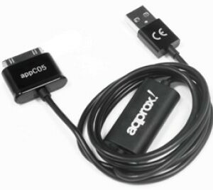 Approx appC05 cavo per cellulare Nero 1 m USB A Samsung 30-pin